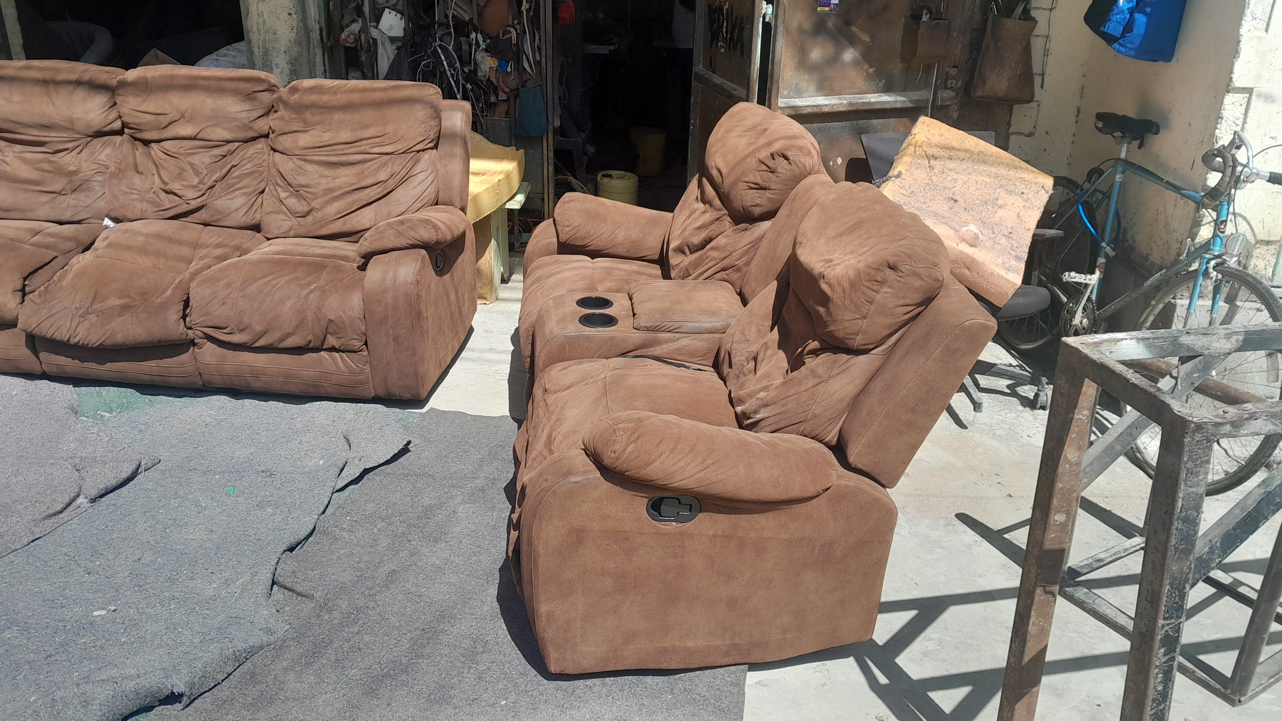 Recliner Sofa Before 2